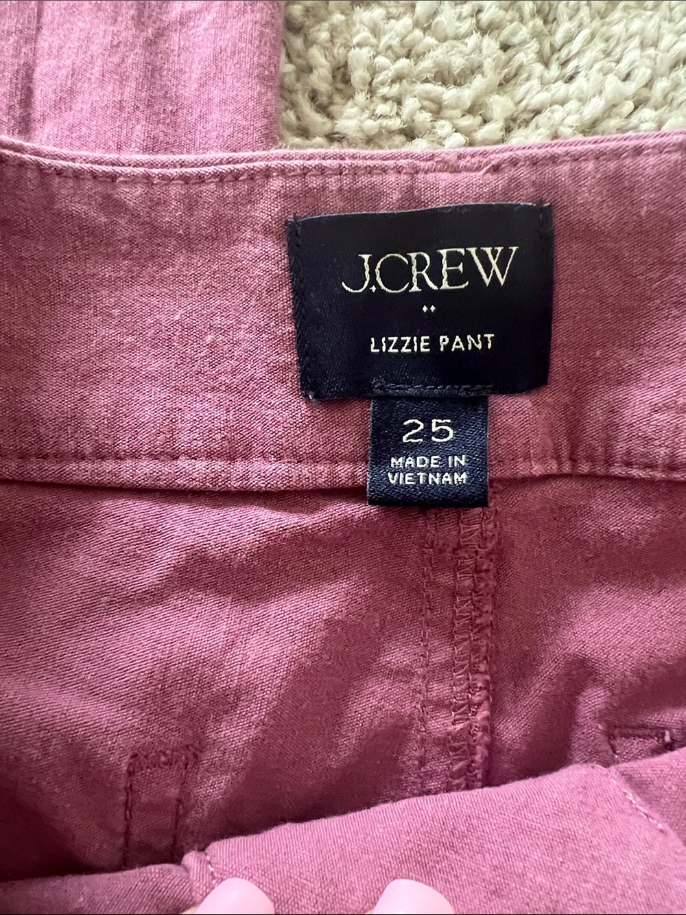 J. Crew Lizzie Pant Size 25 - Picture 5 of 5